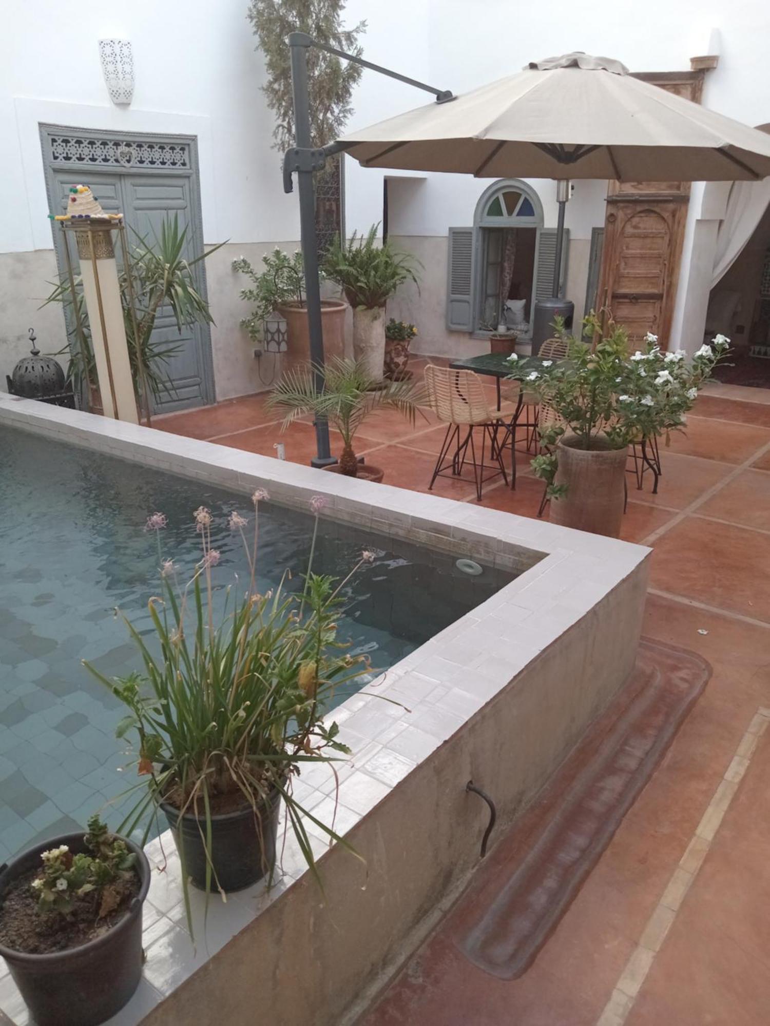 Riad Le Jardin De Mina Marrakesch Exterior foto